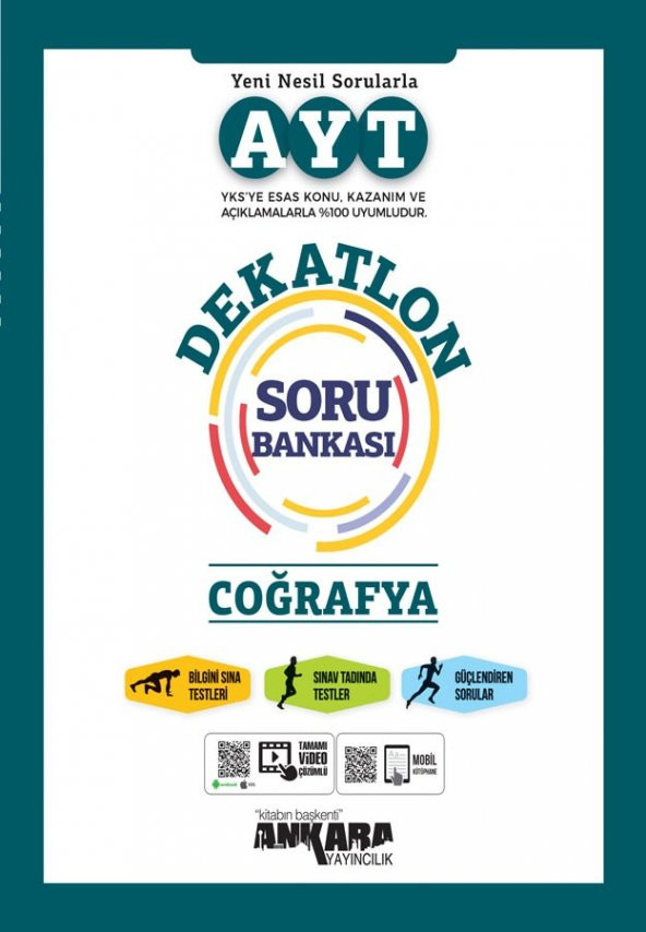 Ankara Yayıncılık Dekatlon AYT Coğrafya Soru Bankası