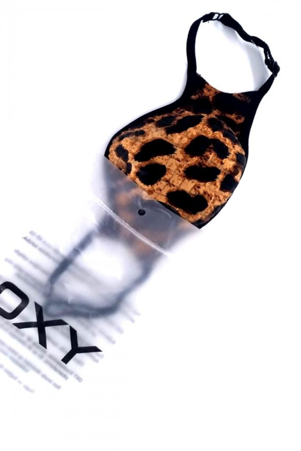 Oxy  Ayarlanabilen Filtreli Leopar Yıkanabilir Maske - 2