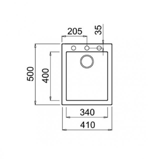 TEKA FORSQUARE 34x40 TEZGAH ÜSTÜ GRANİT EVYE AVENA BEİGE - 3