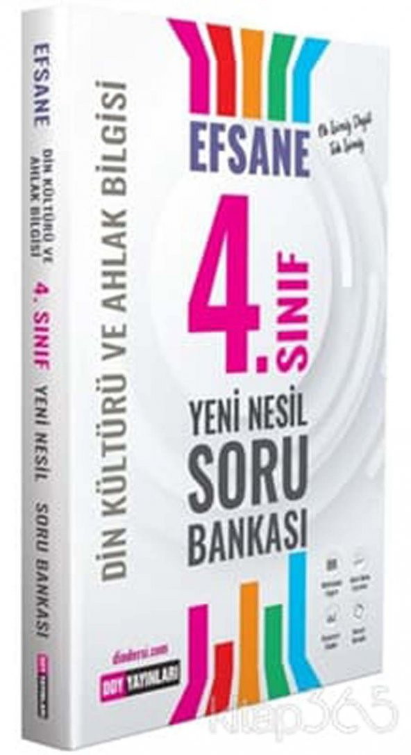 Ddy 4.Sınıf Efsane Din Kültürü Ve Ahlak Bilgisi Soru Bankası