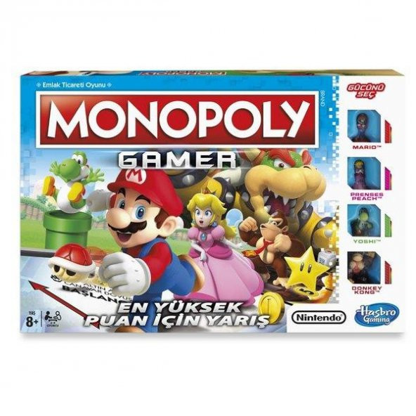 Monopoly Gamer Kutu Oyunu  Hasbro Gaming