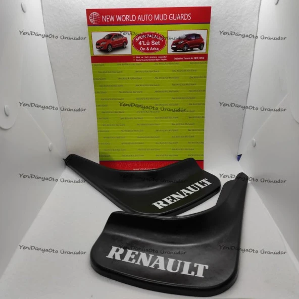 Renault Laguna 2li Paçalık Çamurluk Tozluk REN1UZ006 - Resim 2