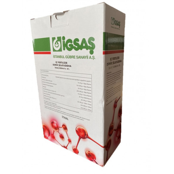 İgsaş Varıofer EDDHA %6 Demir Şelatı İz Elementli Bitki Besini Suda Çözünür Toz Demir Gübresi 1 Kg - 2