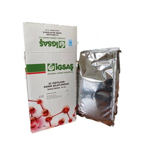 İgsaş Varıofer EDDHA %6 Demir Şelatı İz Elementli Bitki Besini Suda Çözünür Toz Demir Gübresi 1 Kg - 5
