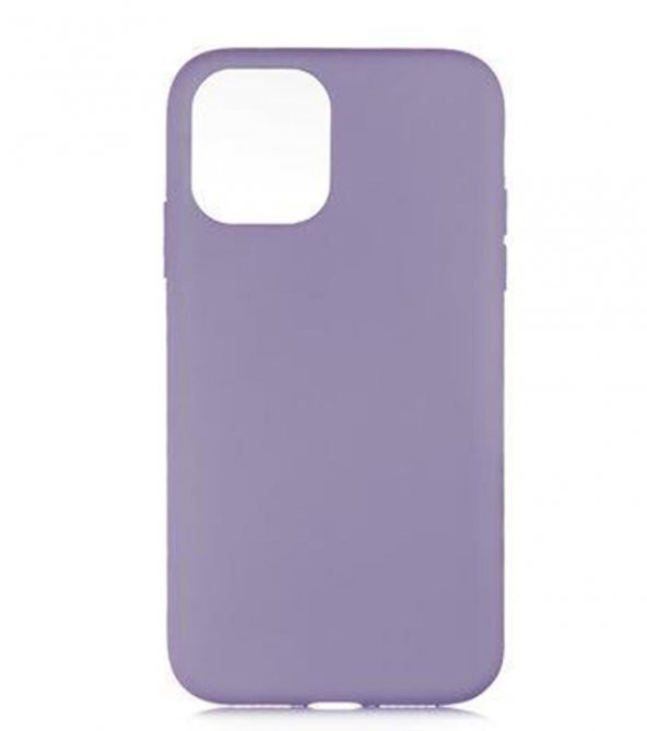 Apple Iphone 11 Pro Lansman Koruma Kılıfı Silikon Purple