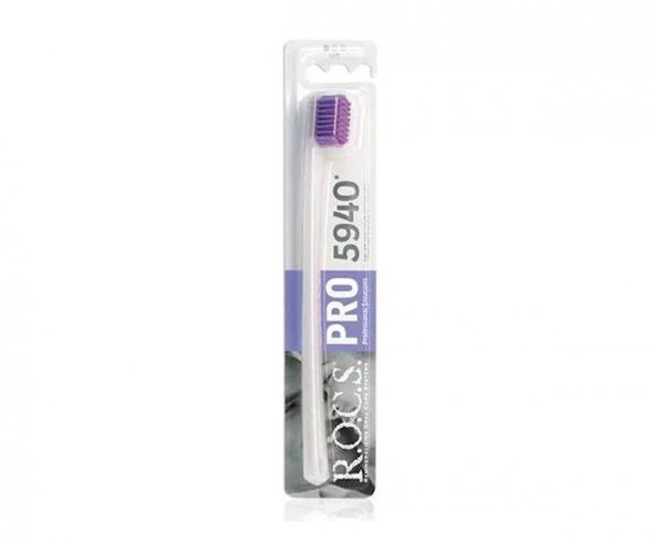 Rocs Pro 5940 Soft Diş Fırçası Lila