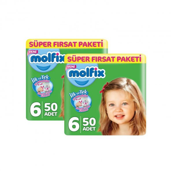MOLFIX 6 SUPER FIRSAT PAKETI LARGE 50LIx2