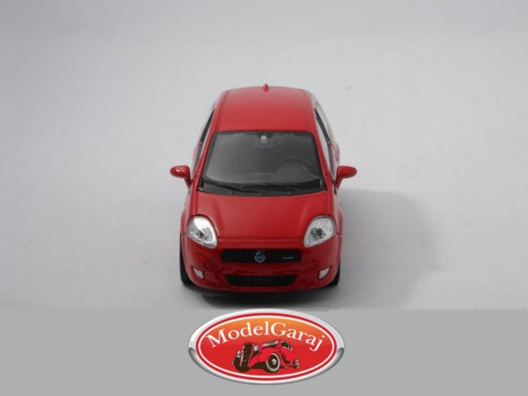 FİAT PUNTO KIRMIZI*1:36 ÖLÇEK*WELLY*METAL MODEL ARABA*MODELGARAJ - 8