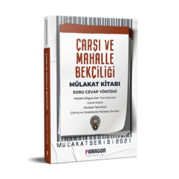 2021  Çarşı ve Mahalle Bekçiliği Mülakat Kitabı - Çıkmış Soruları ile beraber