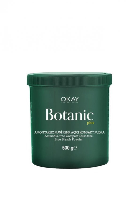 Botanic Vegan Amonyaksız Toz Saç Açıcı Mavi 500 g.