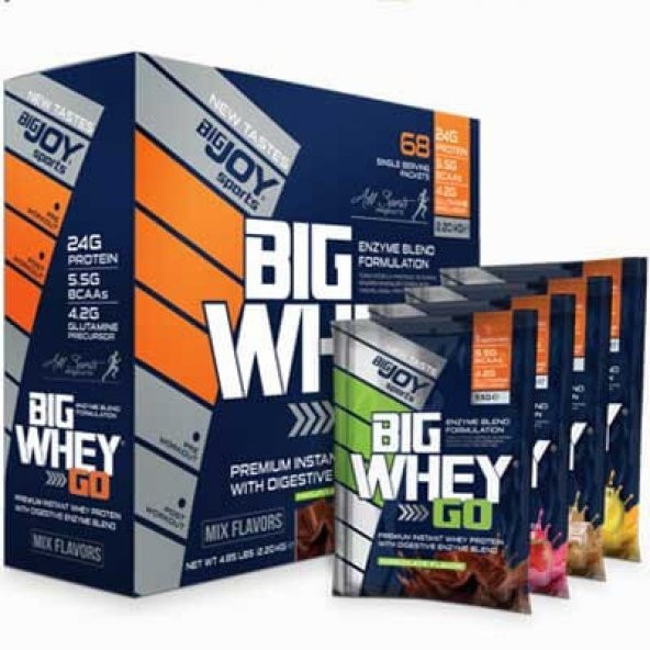 Bigjoy Sports Bigwhey Protein Tozu 68 Paket