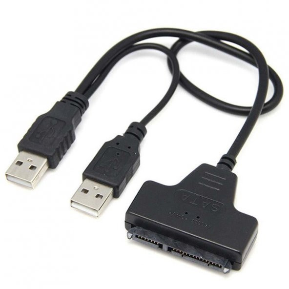 2.5 İnç Sata HDD Harddisk USB Çevirici Kablo ve Harddisk Kutusu