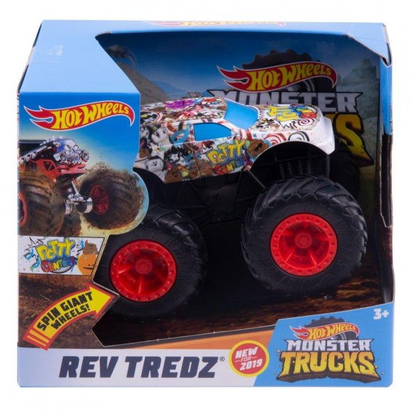 Hot Wheels Monster Trucks 1:43 Çekbırak Araba GBV15