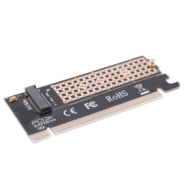 M.2 NVMe SSD NGFF to PCI E 3.0x16 Adaptör M Key Kart Çevirici