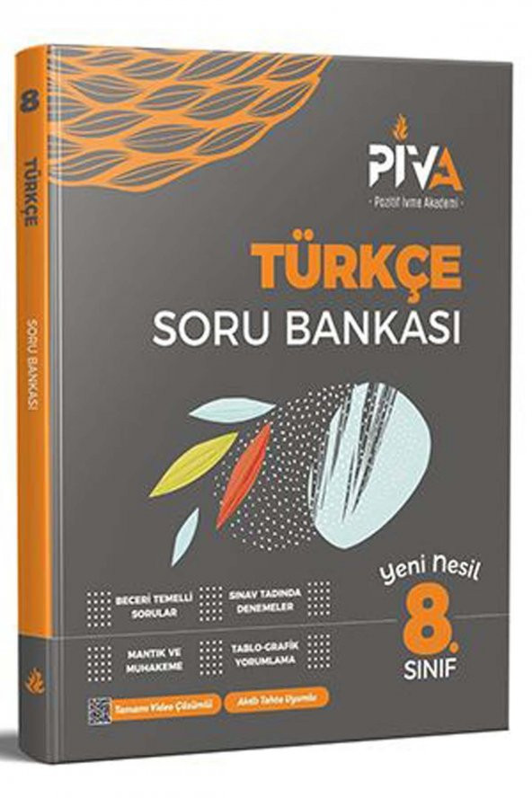 Piva 8.Sınıf Türkçe Soru Bankası