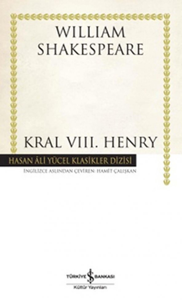 Kral 8. Henry Hasan Ali Yücel Klasikler