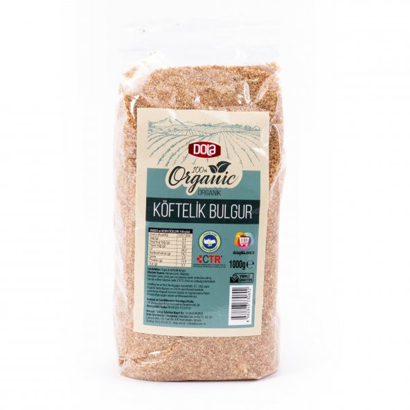 Dola Organik Köftelik Bulgur 1 Kg