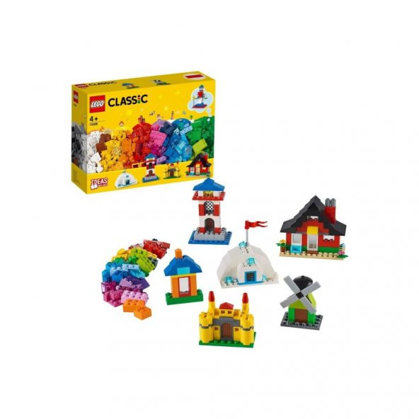 LEGO Classic 11008 Yapım Parçaları ve Evler