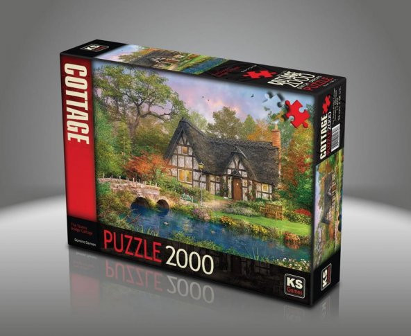 KS PUZZLE 2000 PARCA THE STONEY BRIDGE COTTAGE