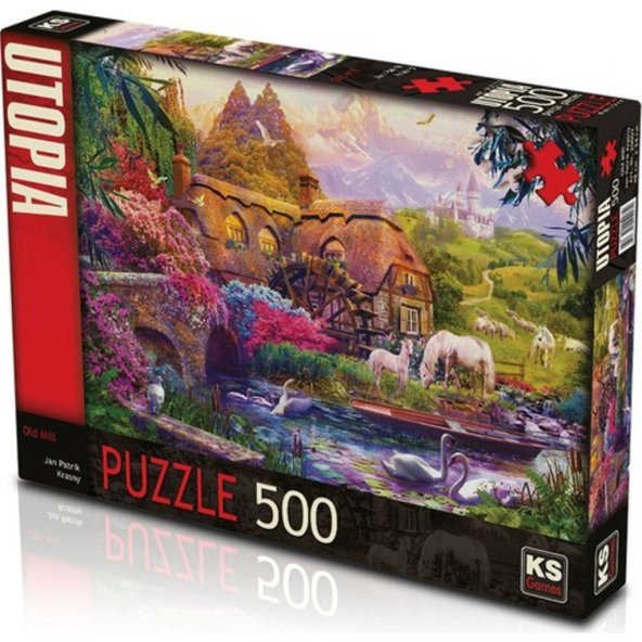 KS Games Old Mill 500 Parça Puzzle