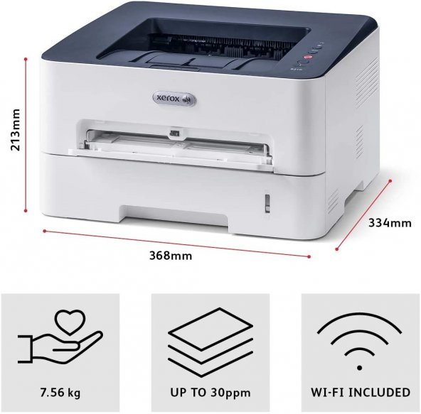 Xerox B210V_DNI Wifi Mono Lazer Yazıcı - 3