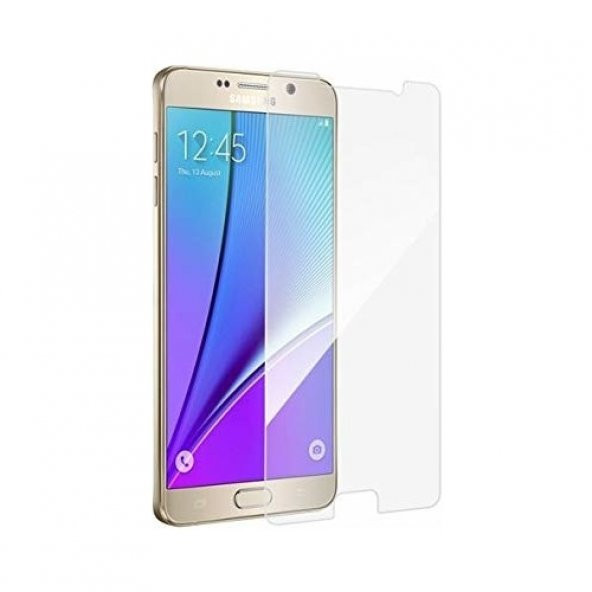 KNY Samsung Galaxy Note 5 İçin Nano Cam Ekran Koruyucu Şeffaf Şeffaf