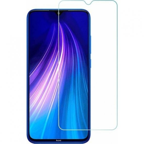 KNY Xiaomi Redmi Note 8 İçin Nano Cam Ekran Koruyucu Şeffaf Şeffaf