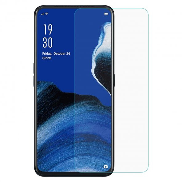 KNY OPPO Reno 2Z için Nano Cam Ekran Koruyucu Şeffaf Şeffaf