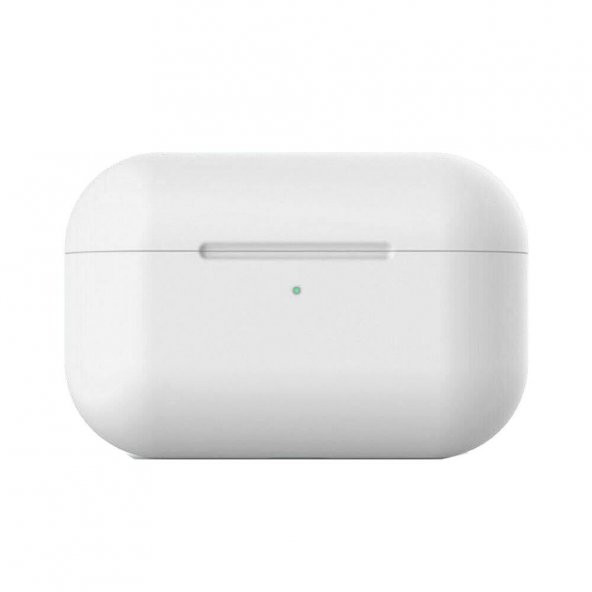 KNY Apple Airpods Pro İçin Standart Silikon Kılıf Beyaz Beyaz