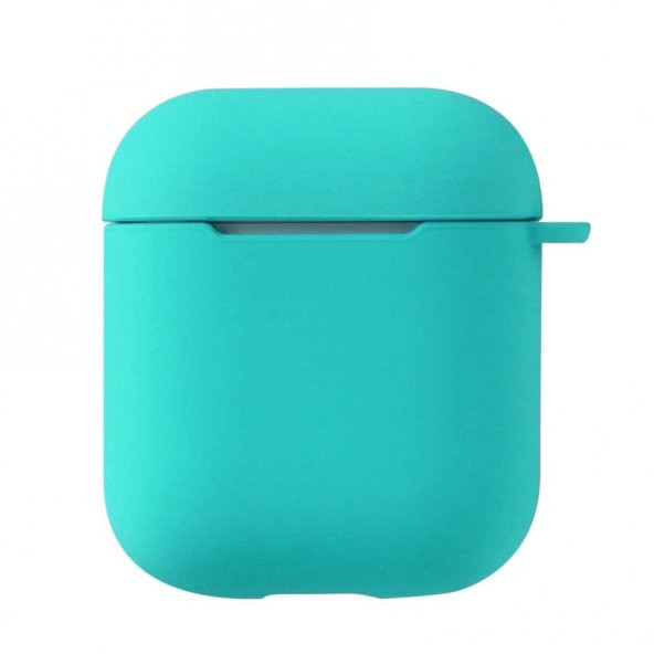 KNY Apple Airpods İçin Standart Askılı Silikon Kılıf Pembe Pembe