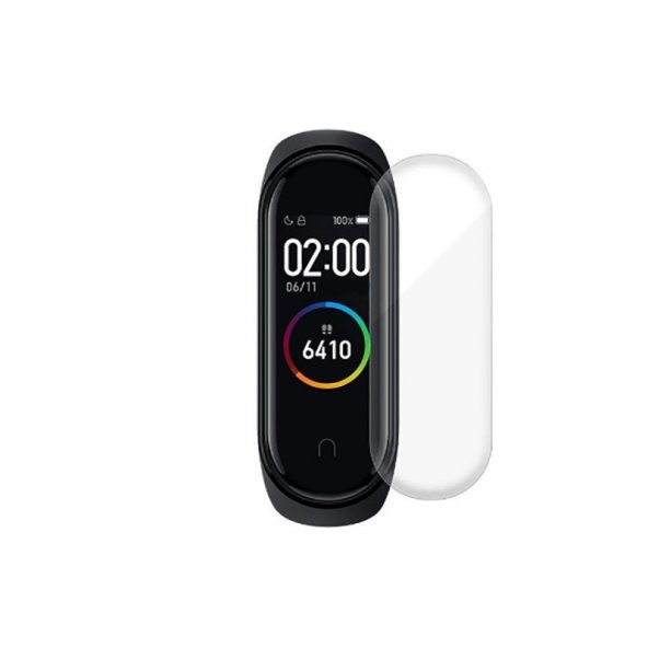 KNY Xiaomi Mi band 3 İçin Ekran Koruyucu TPU Jelatin Şeffaf Şeffaf