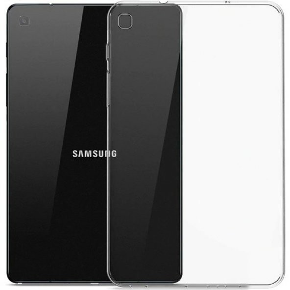 KNY Samsung Galaxy Tab A6 7 İnç T280 Kılıf Ultra İnce Şeffaf Silikon  Şeffaf