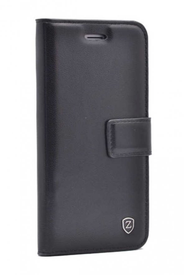 KNY General Mobile GM 20 Pro Kılıf Cüzdanlı Standlı Kapaklı Delux Siyah
