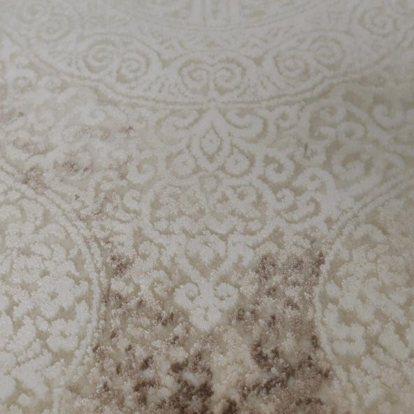 Angora Queen 9478P KREM / BEJ RENK HALI - 7