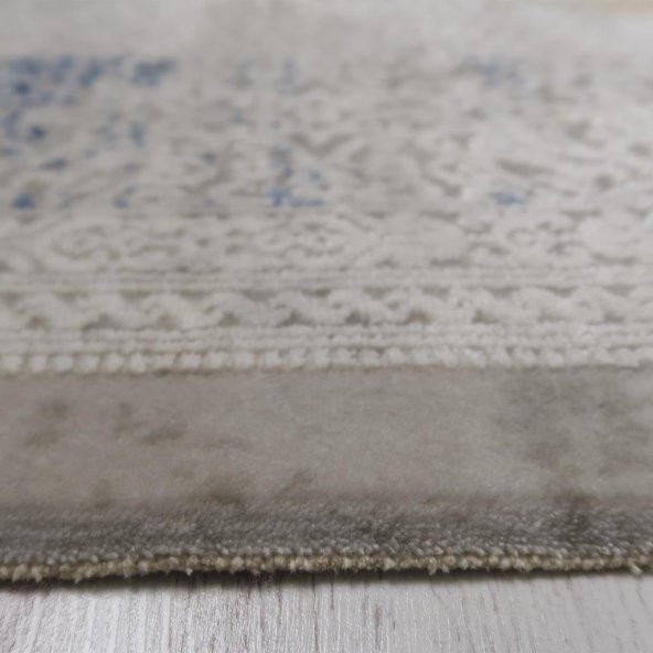 Angora Queen 9478Q MAVİ / GRİ RENK HALI - 3