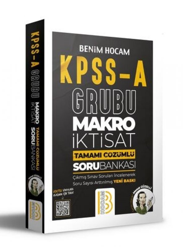 Benim Hocam Yayınları KPSS A Makro İktisat Tamamı Çözümlü Soru Bankası