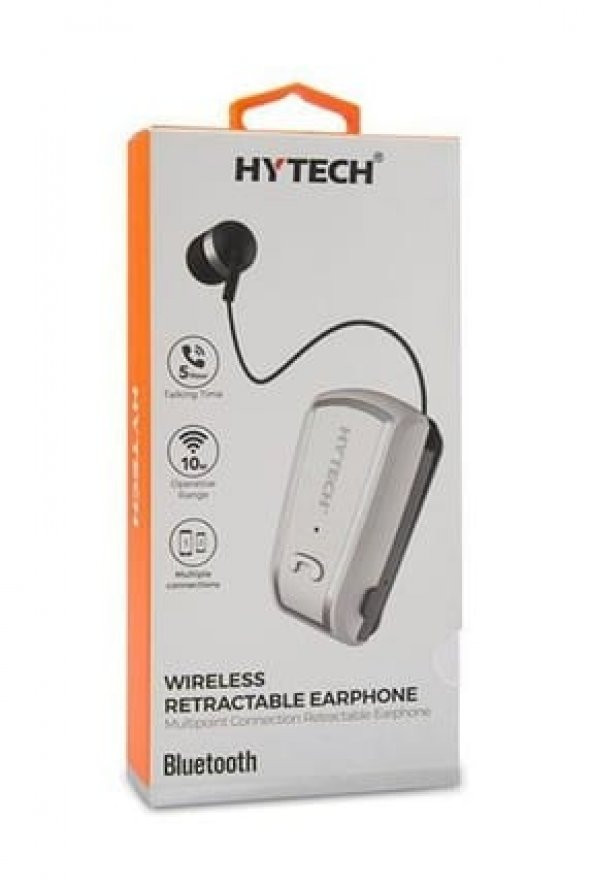 Mobil Telefon Uyumlu Makaralı Beyaz Bluetooth Kulaklık