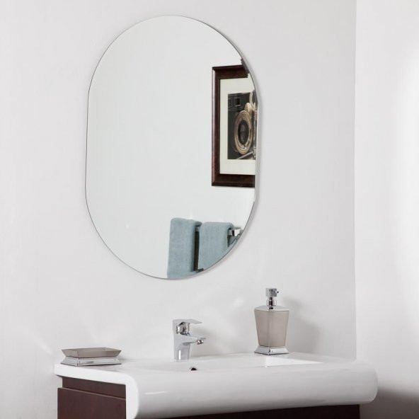 Banyo,Lavabo Aynası 45 x 65 cm 4mm Flotal Ayna