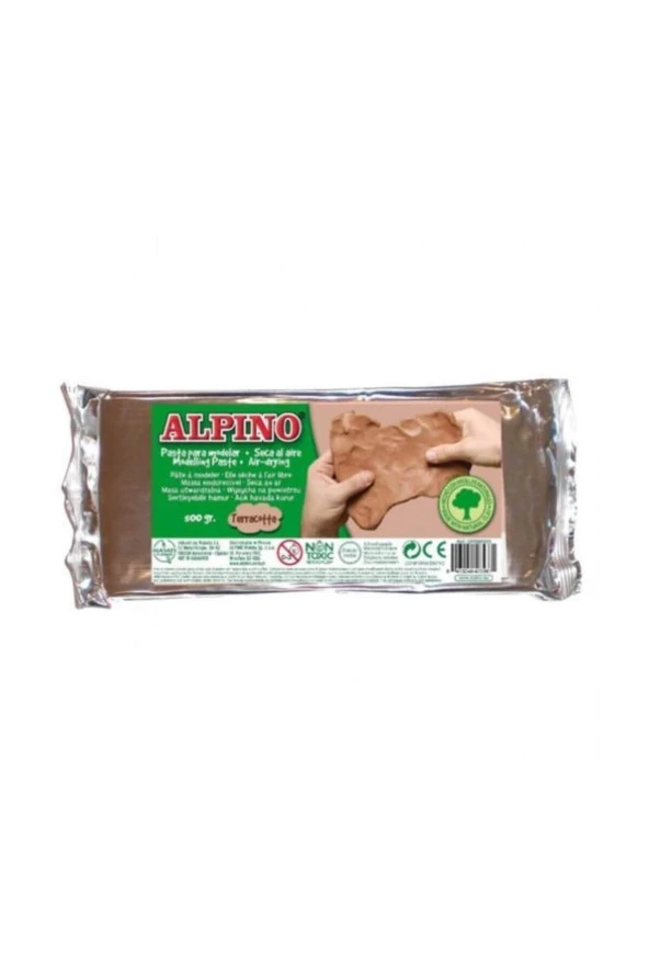 Alpino Seramik Hamuru 500 GR Kahverengi Seramik Hamuru