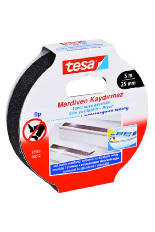 Tesa Bant Merdiven Kaydırmaz Şeffaf 5x25 55587-00011 ürün görseli