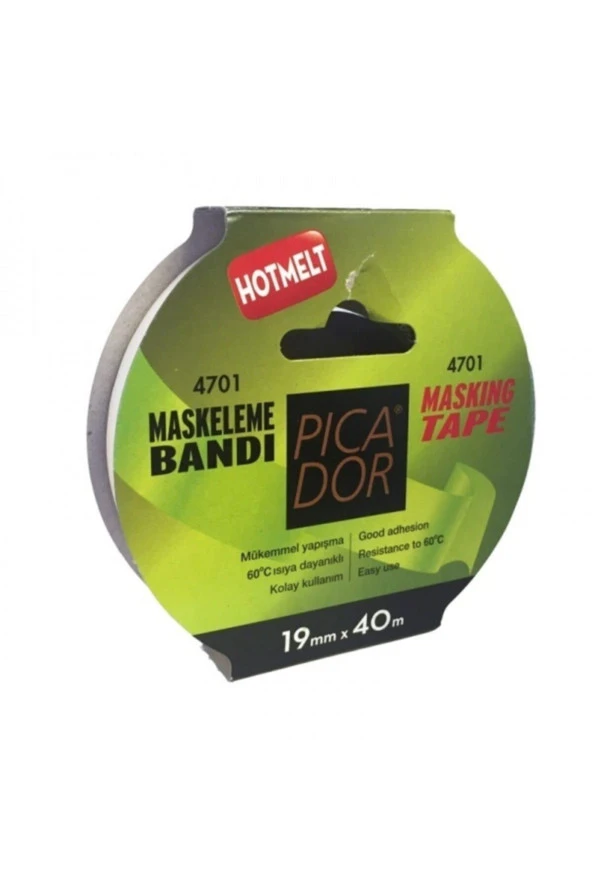 Picador Krepe (Maskeleme) Bantı 60 Derece Isıya Dayanıklı Askılı 19x40 4701 ürün görseli