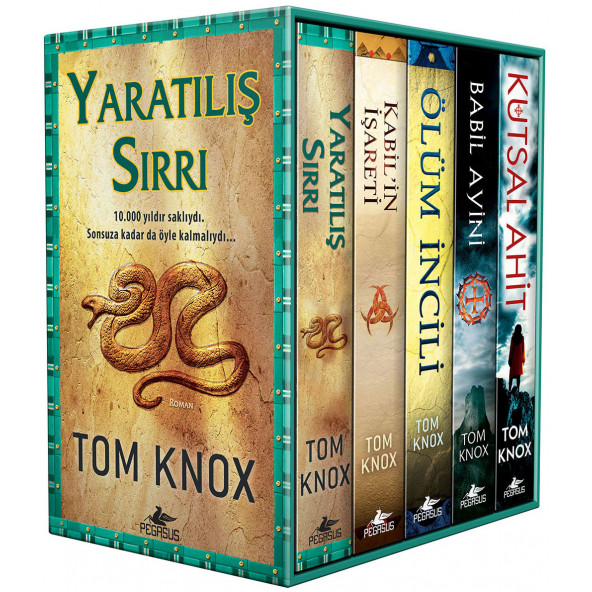 Tom Knox Macera Gerilim Serisi Kutulu Özel Set 5 Kitap