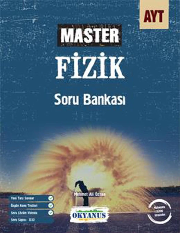 Okyanus Yayınları Ayt Master Fizik Soru Bankası 2021-2022