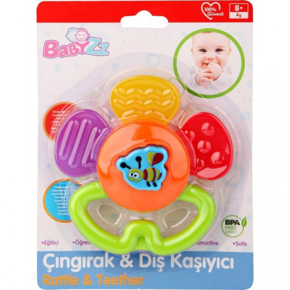 Babyzz Renkli Papatya Dişlik