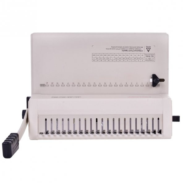 Office Force C-12 Plastik Spiral Cilt Makinesi - 3
