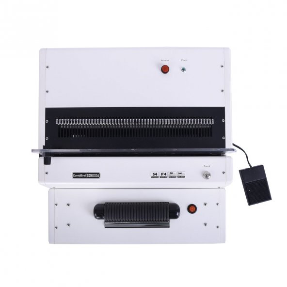 Office Force Sd 600 Elektrikli Delme Ve Elektrikli Helezon Spiral Ciltleme Makinesi - 4
