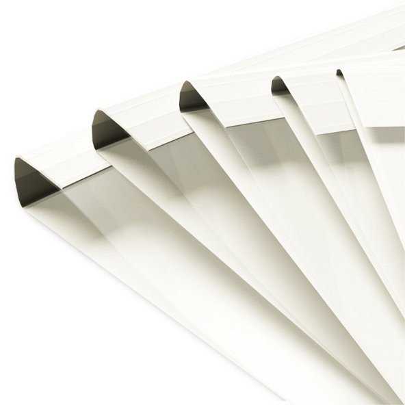 Office Force 12 mm Beyaz Isısal Cilt Kapakları (PVC-Karton) - 2