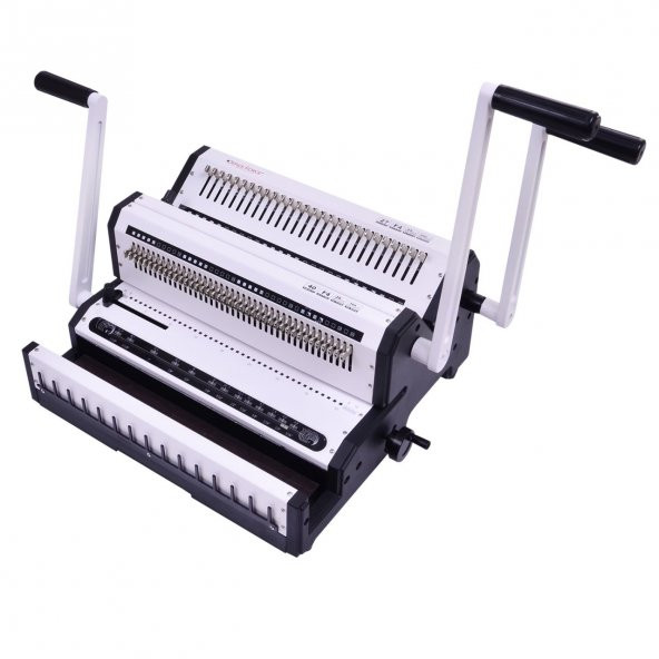 Office Force WW 2500 Çift Sistem Tel Spiral Cilt Makinesi - 2