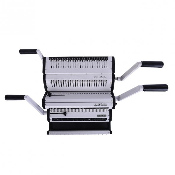 Office Force CW 2500 Plastik ve 3:1 Tel Spiral Cilt Makinesi - 4