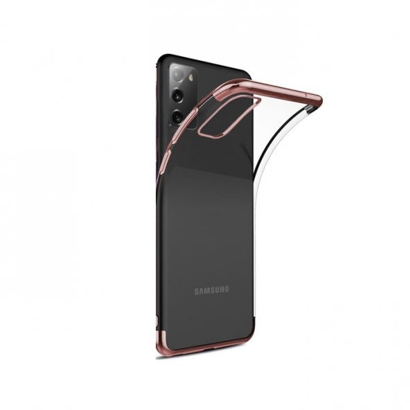 Teleplus Samsung Galaxy S20 FE Kılıf Lüks Köşeli Lazer Silikon  + Nano Ekran Koruyucu - 5